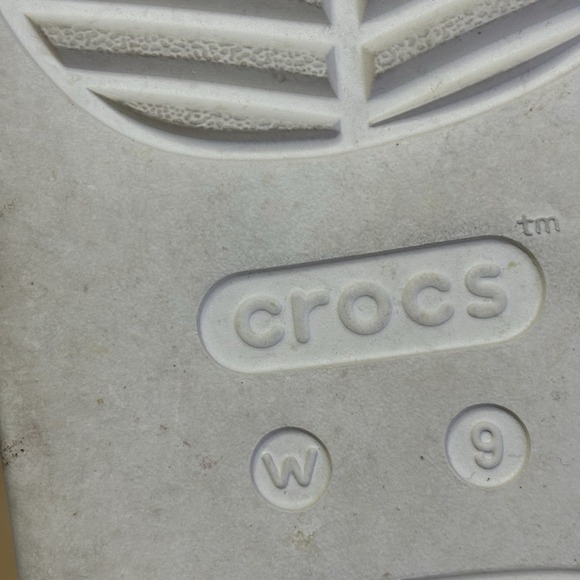 Crocs Getaway Platform H-Strap Glitter Women's Wedge Sandals Stucco Size 9 Comfy - Picture 7 of 11